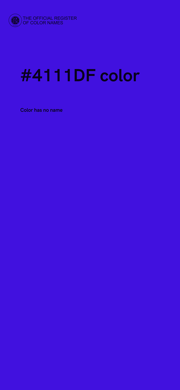 #4111DF color image