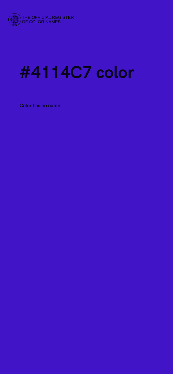 #4114C7 color image