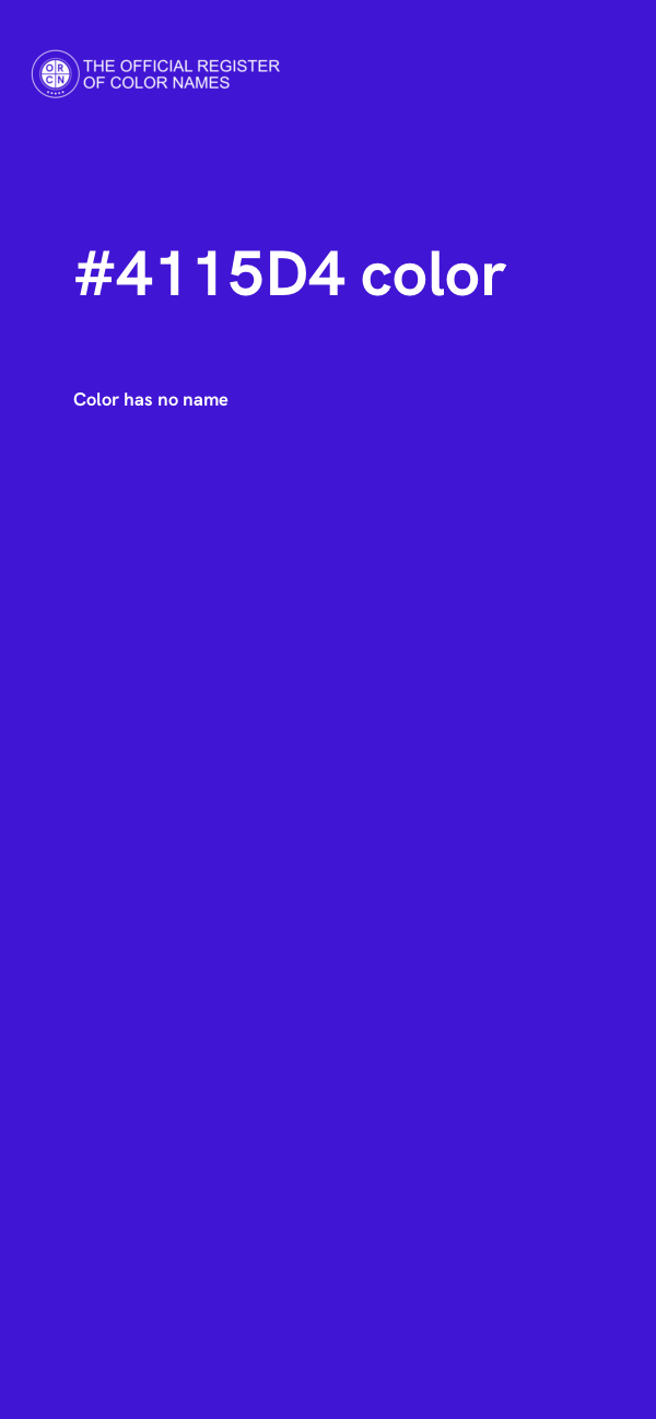 #4115D4 color image