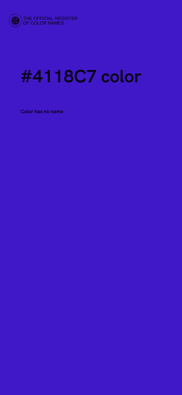 #4118C7 color image