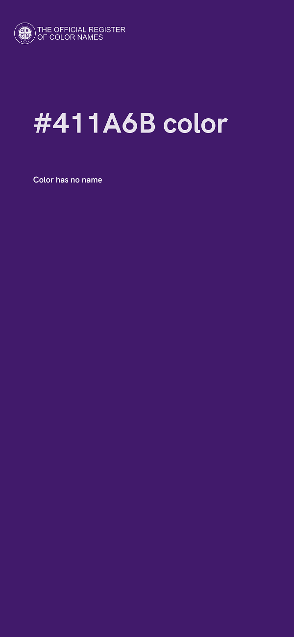 #411A6B color image