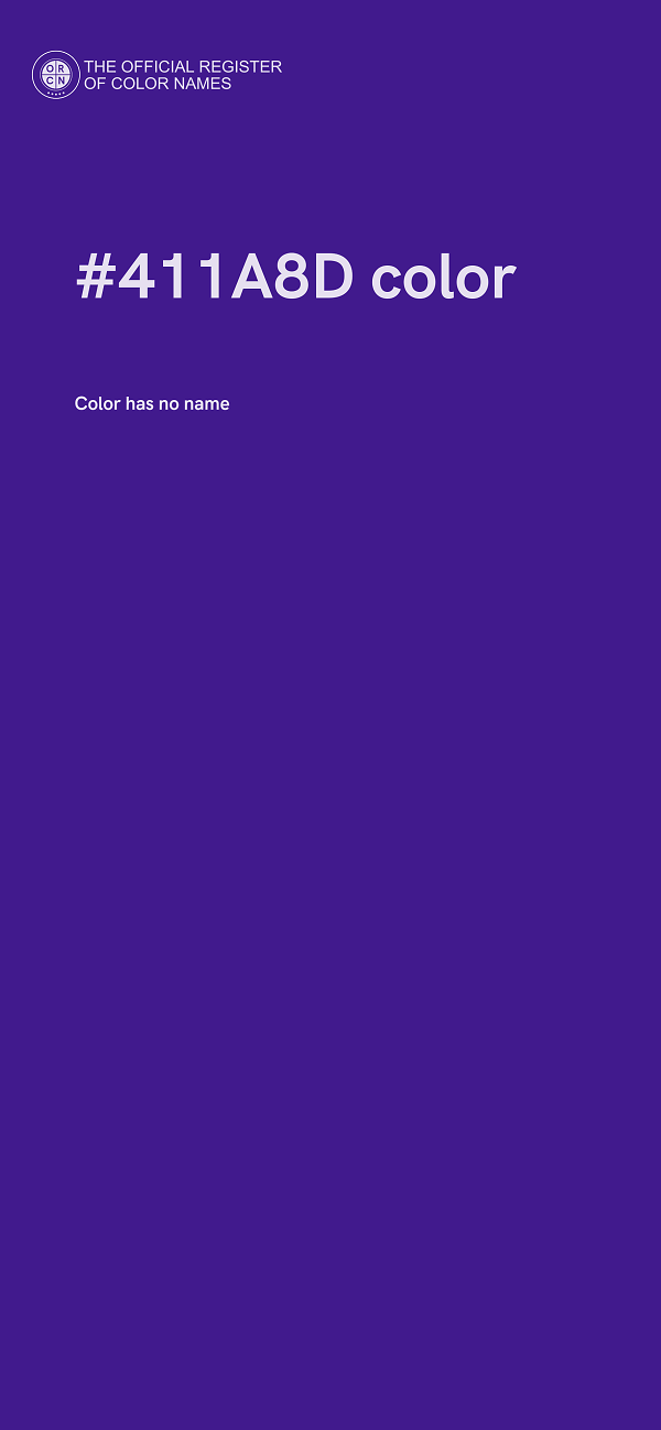 #411A8D color image