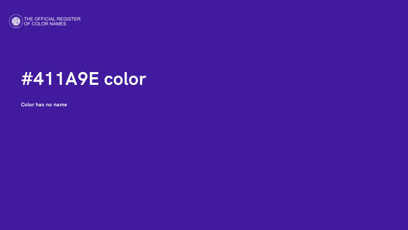 #411A9E color image