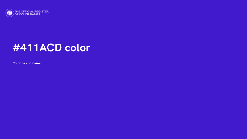 #411ACD color image