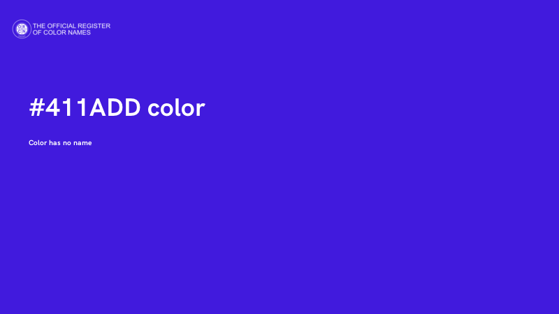 #411ADD color image