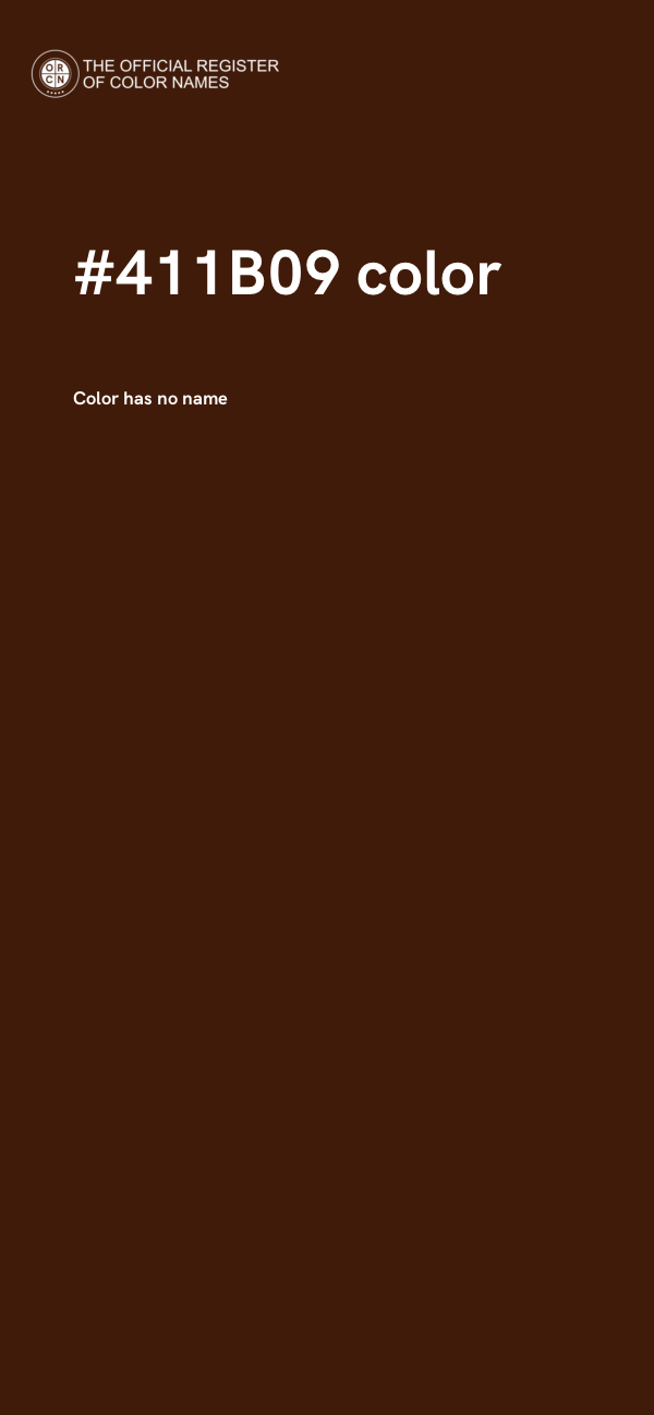#411B09 color image