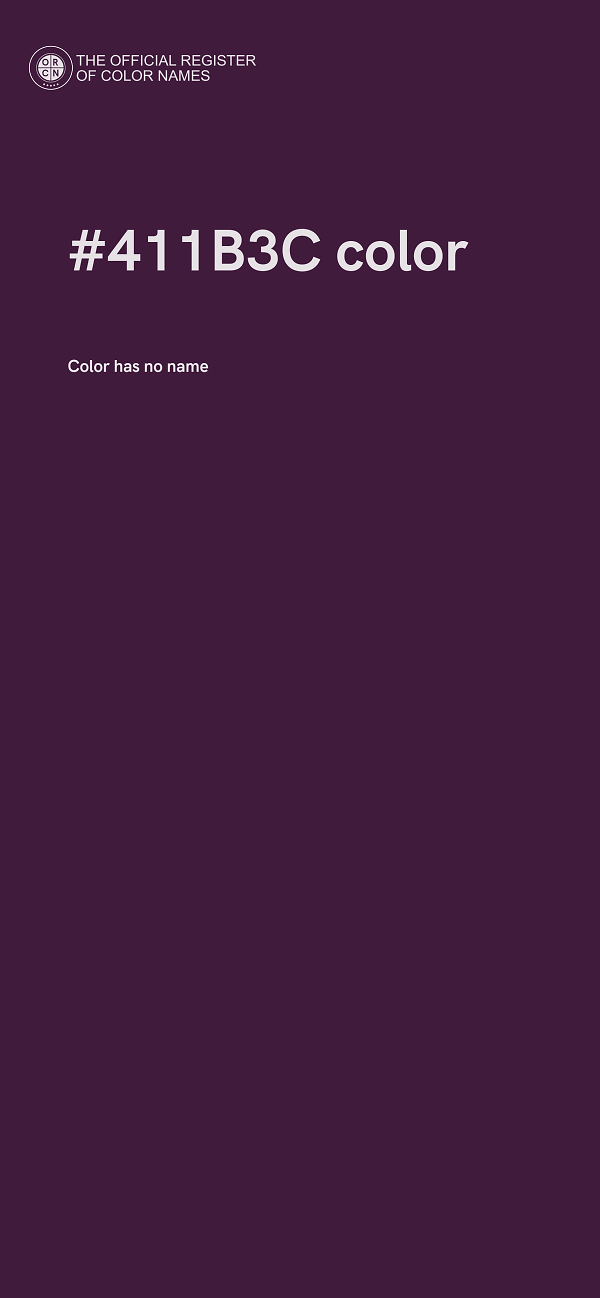 #411B3C color image