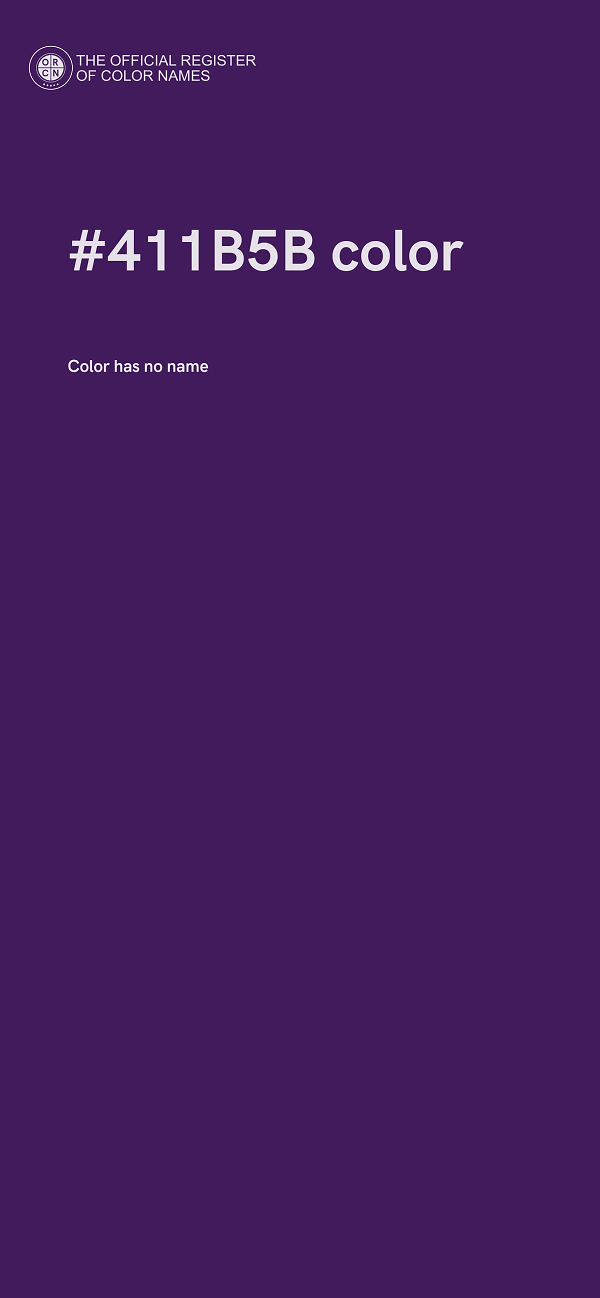 #411B5B color image