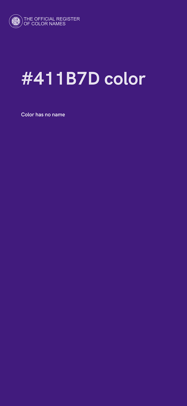 #411B7D color image