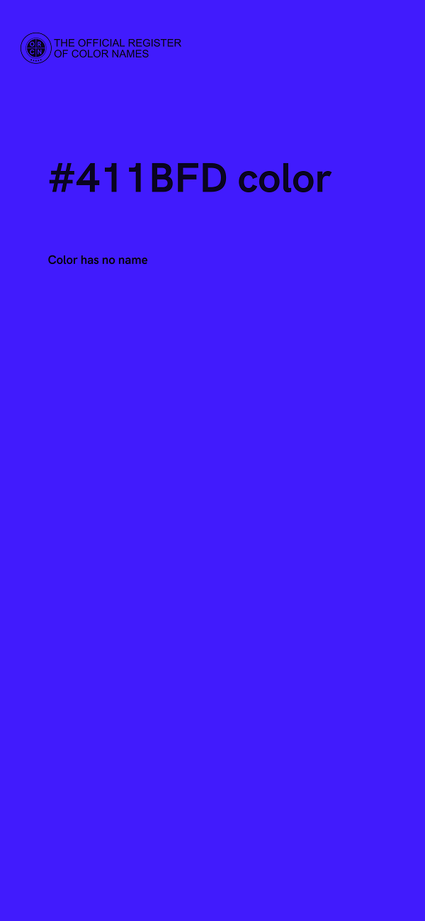 #411BFD color image