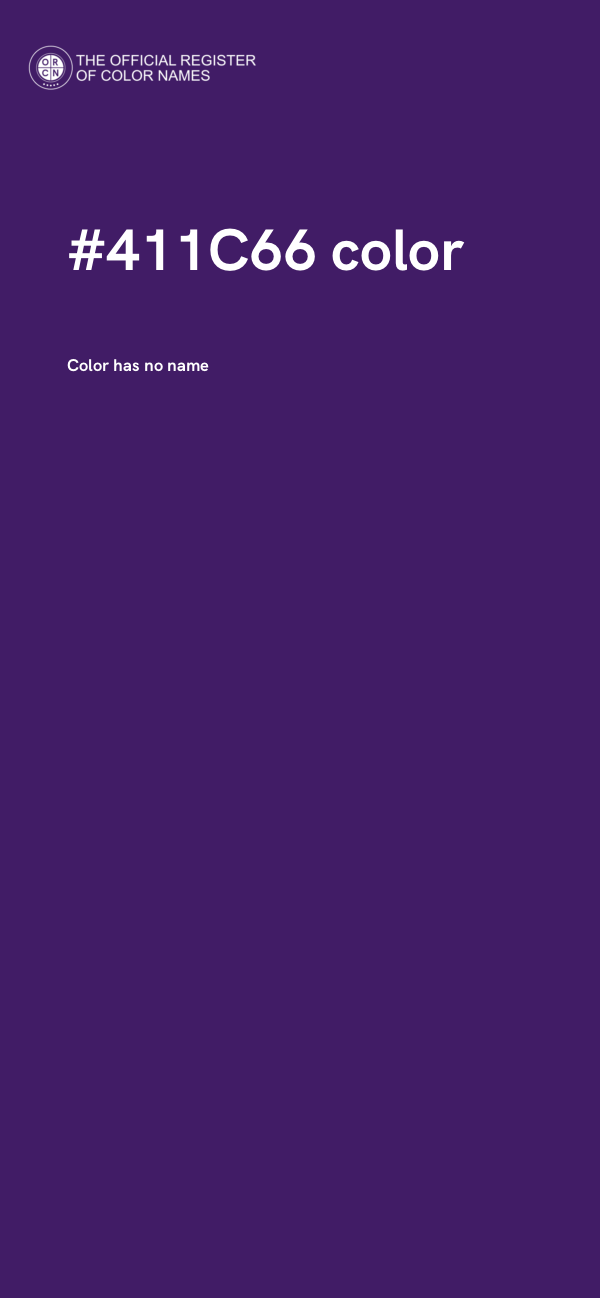 #411C66 color image