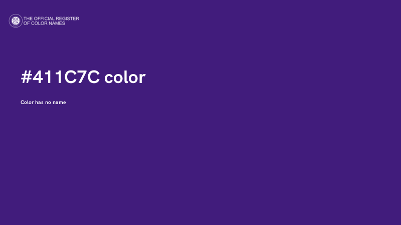 #411C7C color image