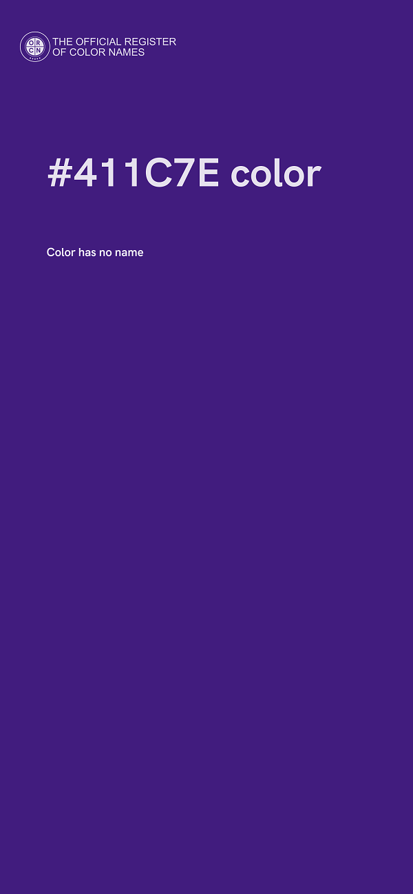 #411C7E color image