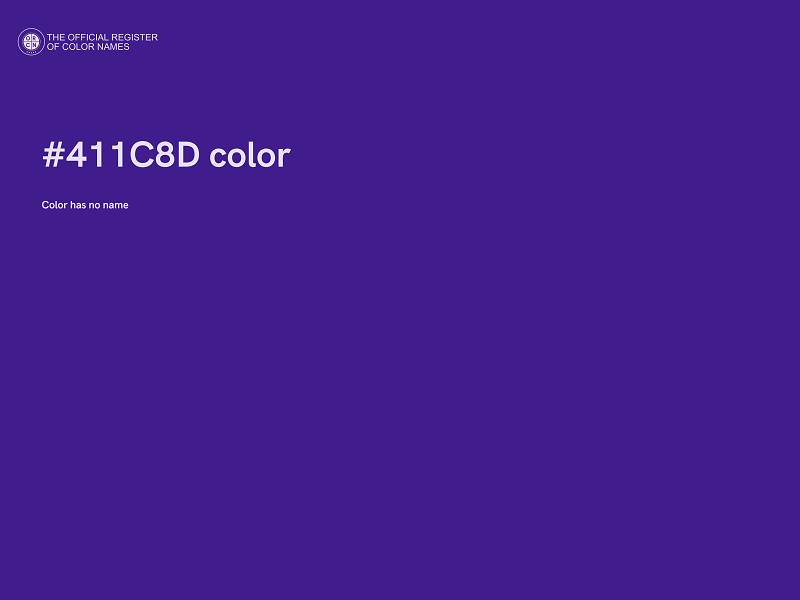 #411C8D color image