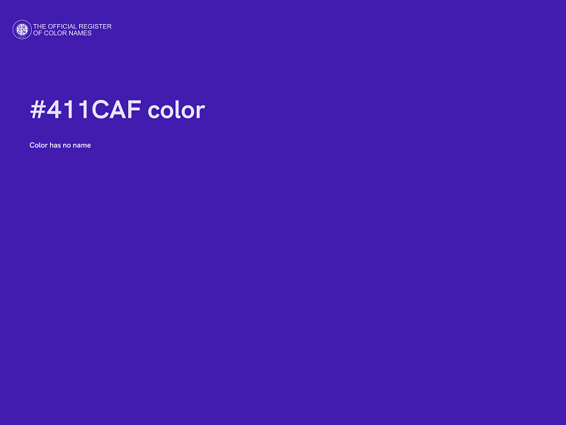 #411CAF color image