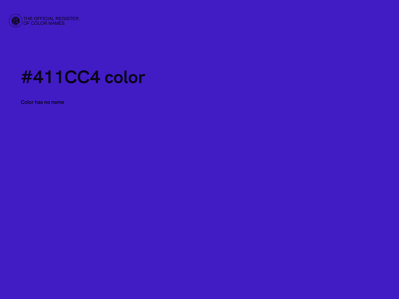 #411CC4 color image