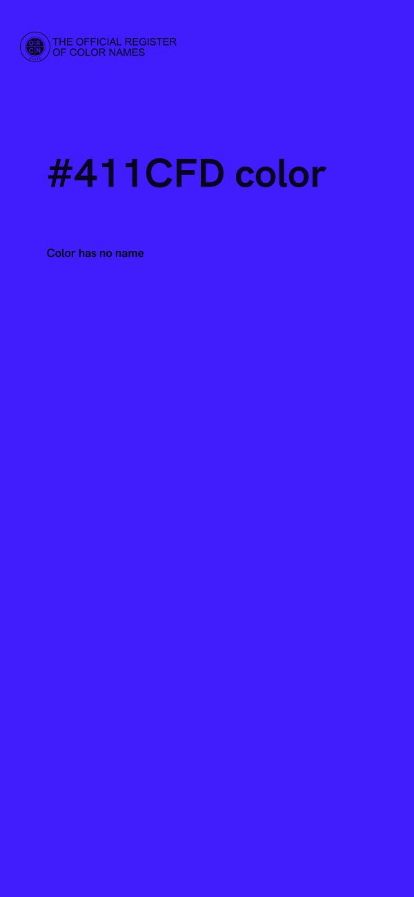 #411CFD color image