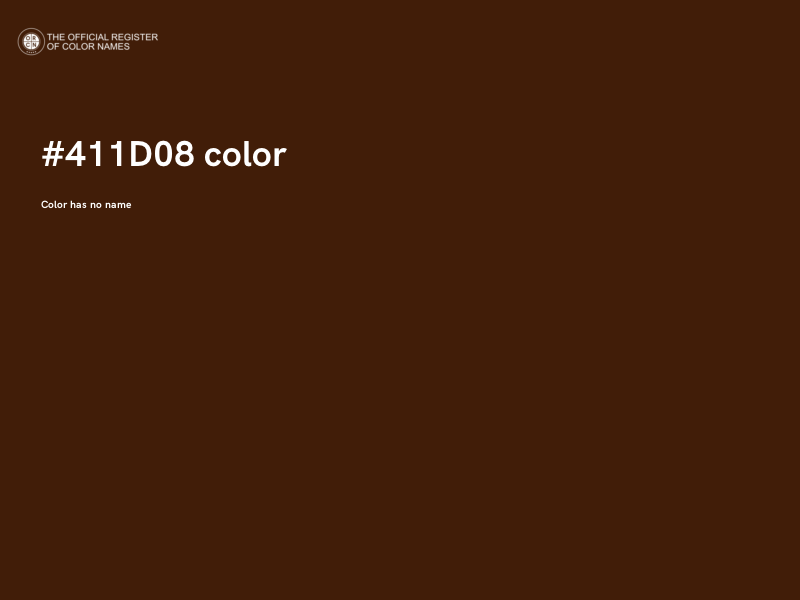#411D08 color image