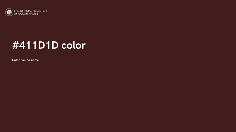 #411D1D color image