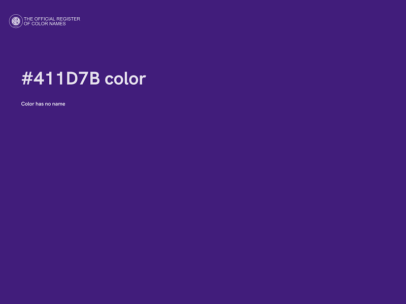 #411D7B color image