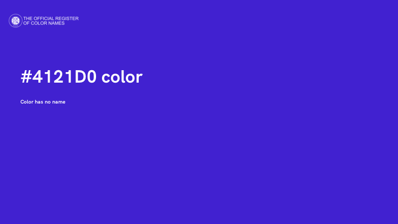 #4121D0 color image