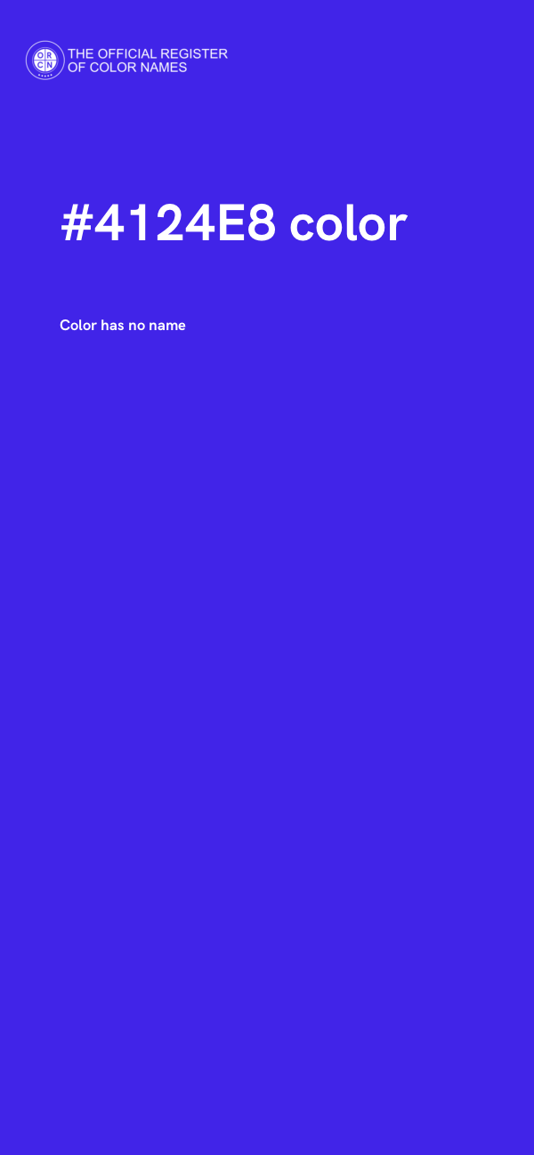 #4124E8 color image