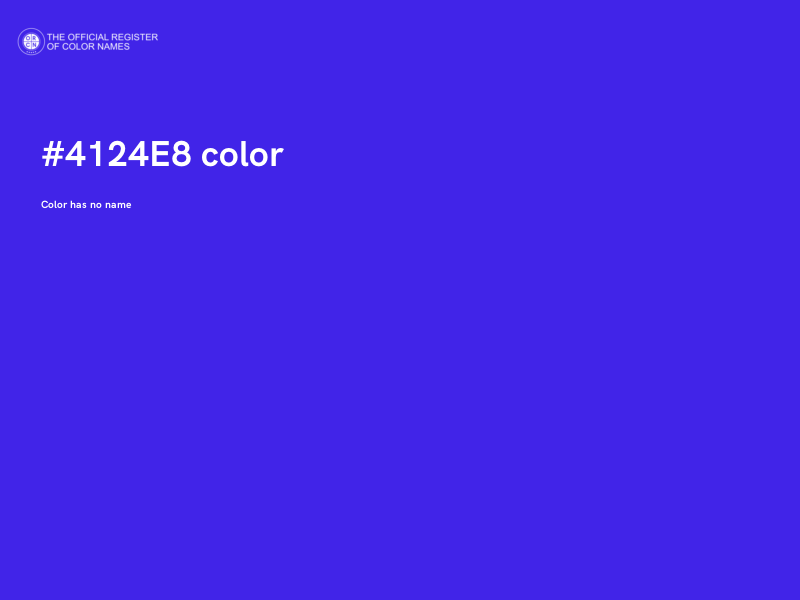 #4124E8 color image