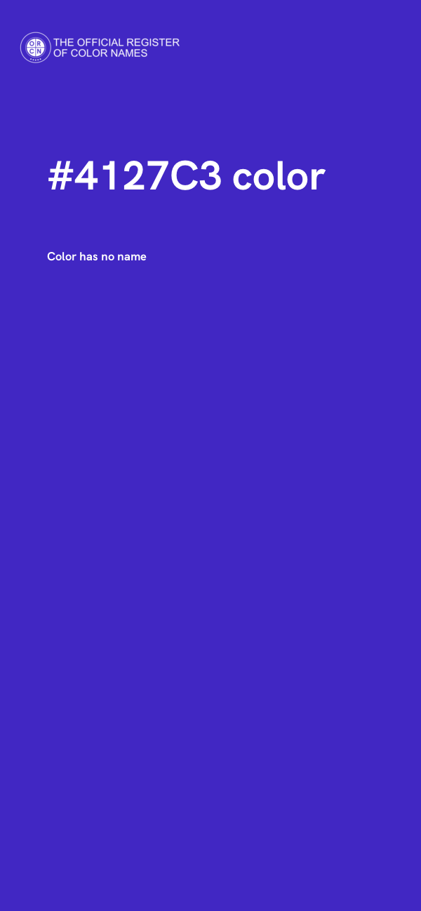 #4127C3 color image