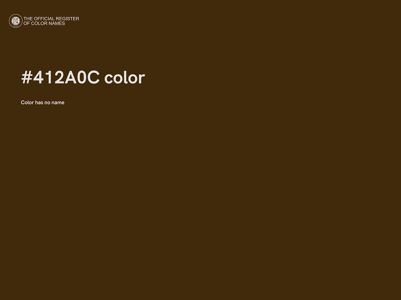 #412A0C color image