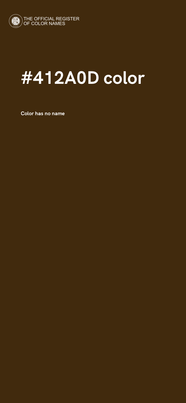 #412A0D color image