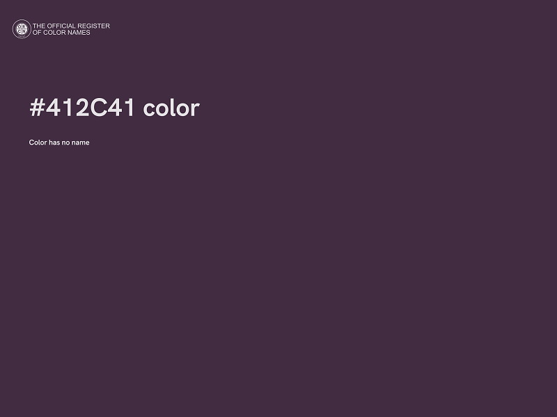 #412C41 color image