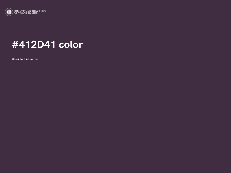 #412D41 color image