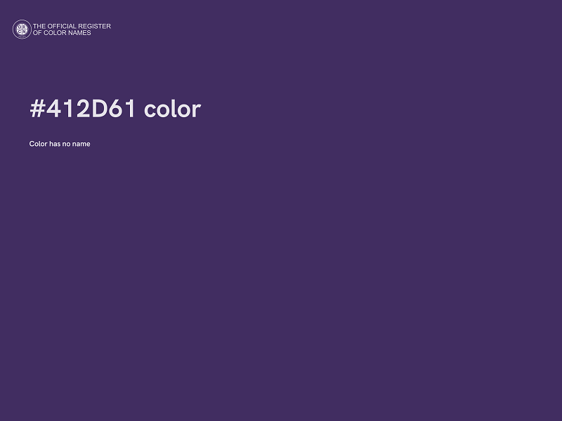 #412D61 color image