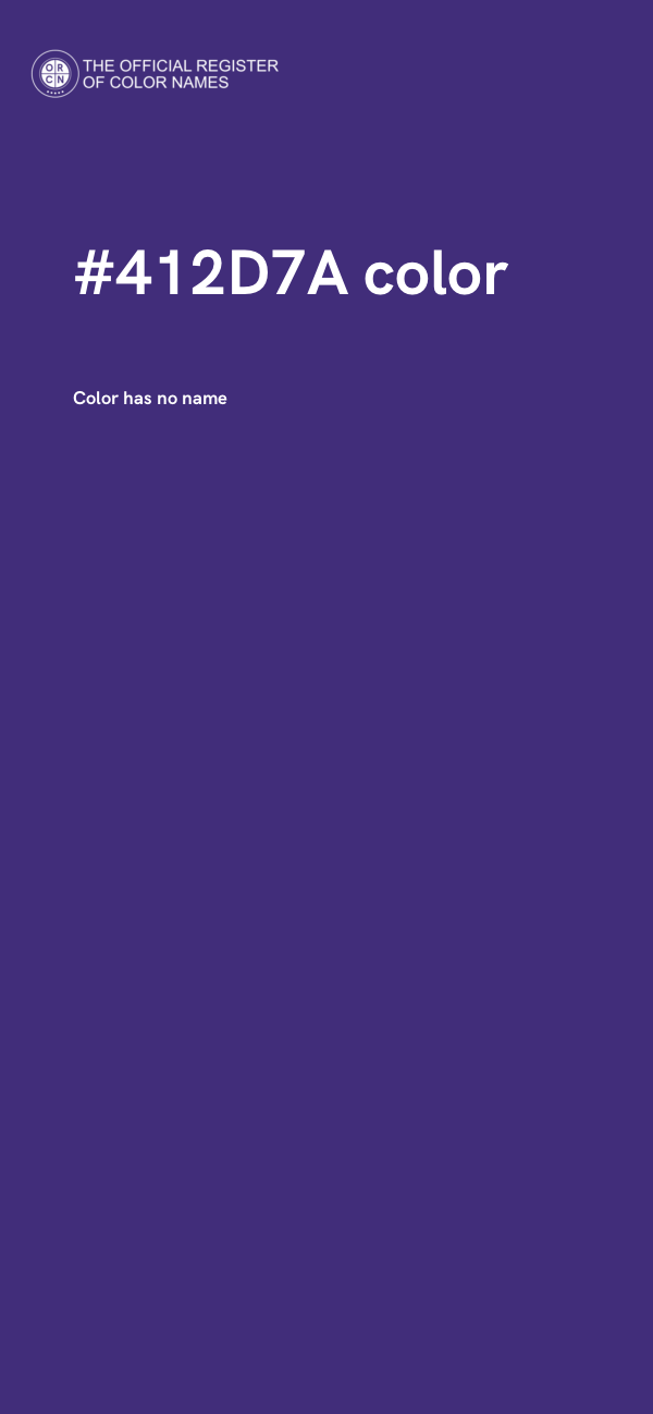 #412D7A color image