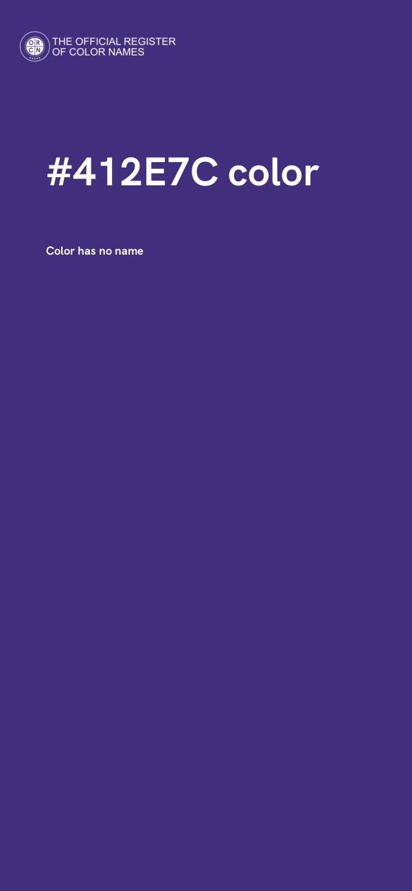 #412E7C color image
