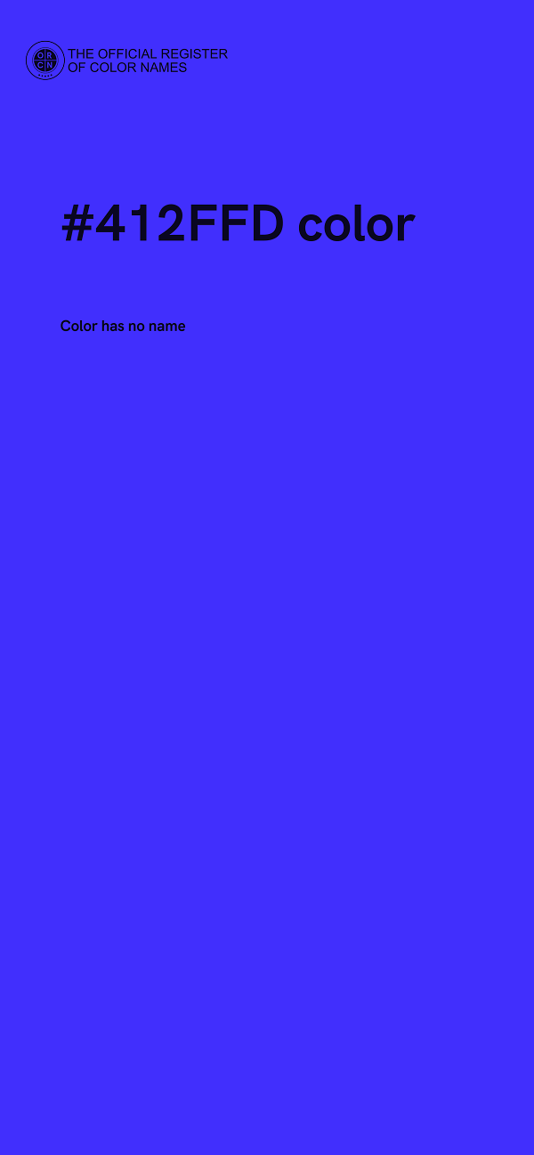 #412FFD color image