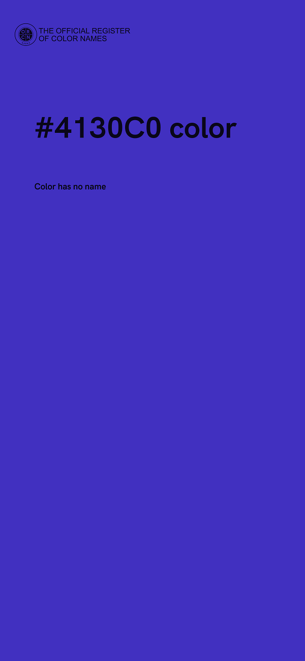 #4130C0 color image