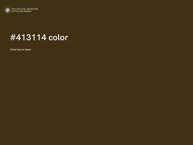 #413114 color image