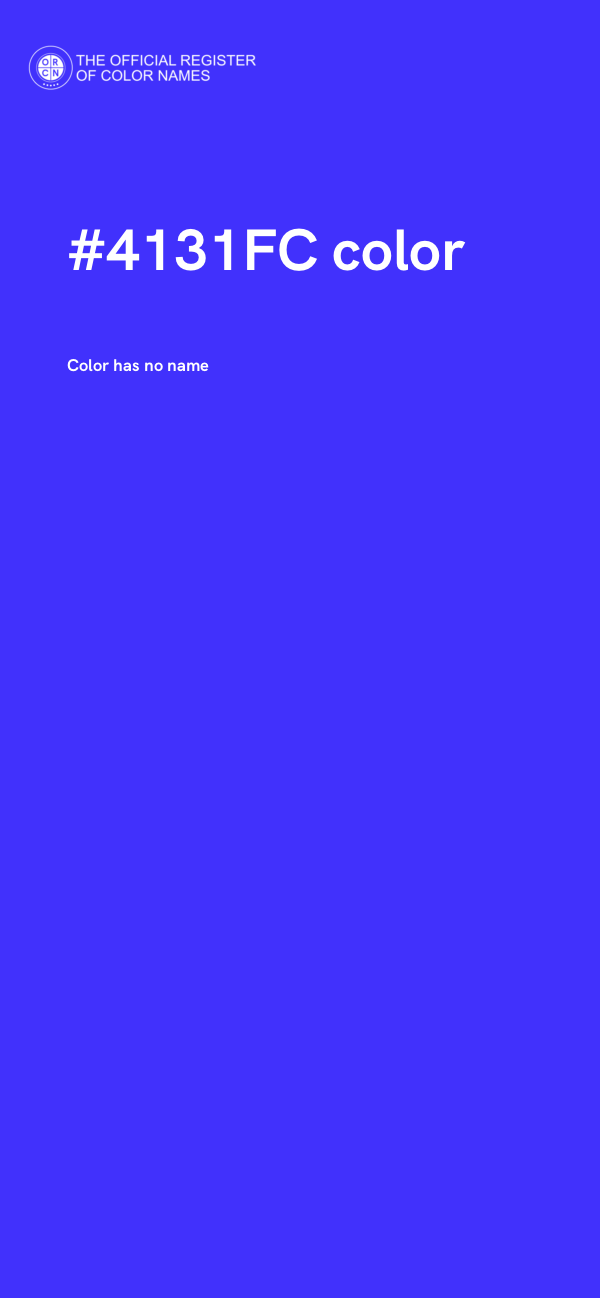 #4131FC color image