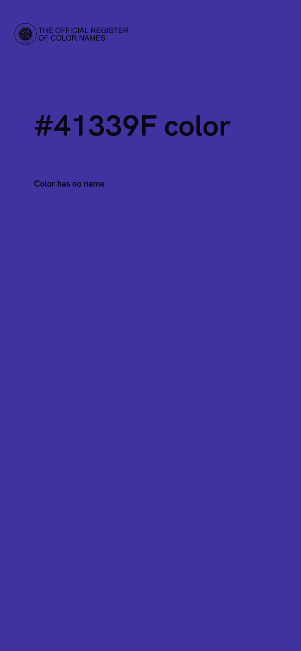 #41339F color image