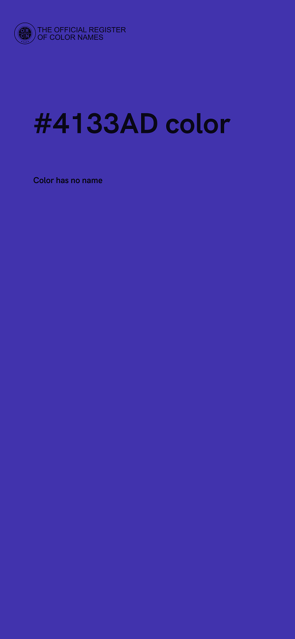 #4133AD color image