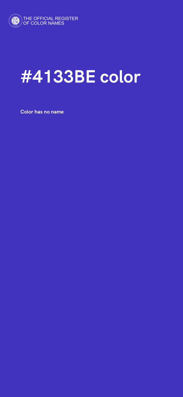 #4133BE color image