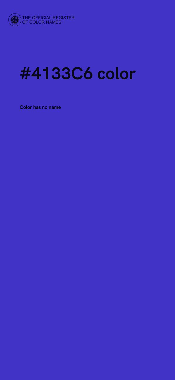 #4133C6 color image