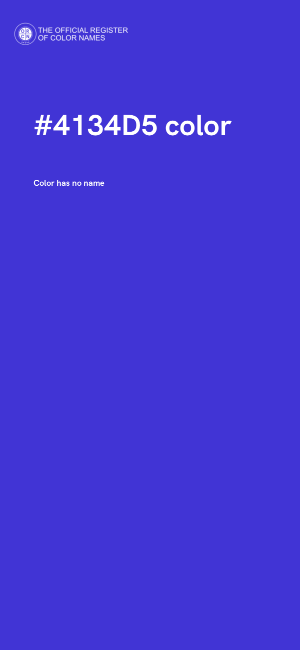#4134D5 color image