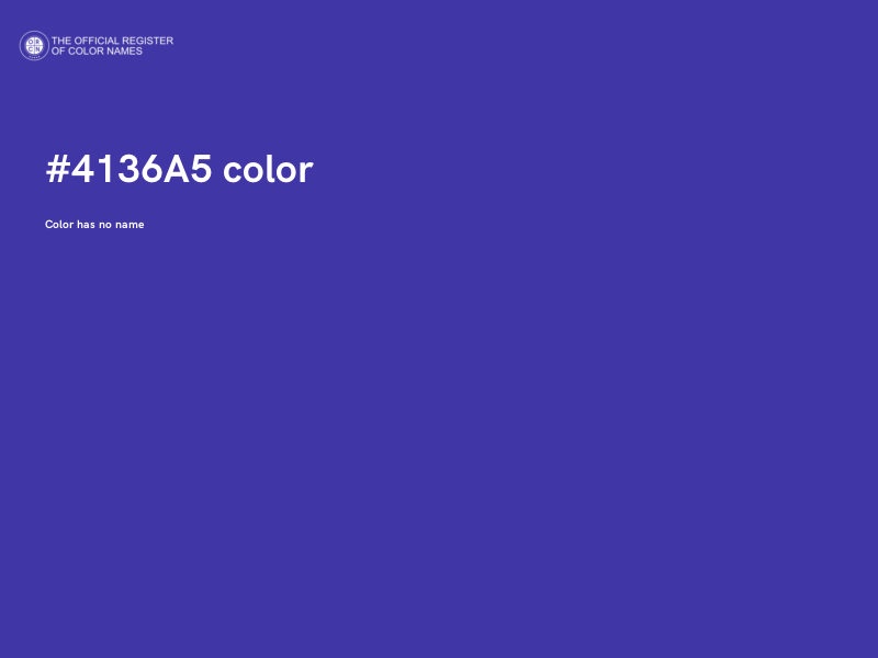 #4136A5 color image