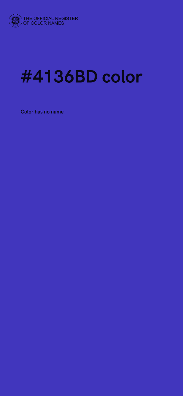 #4136BD color image