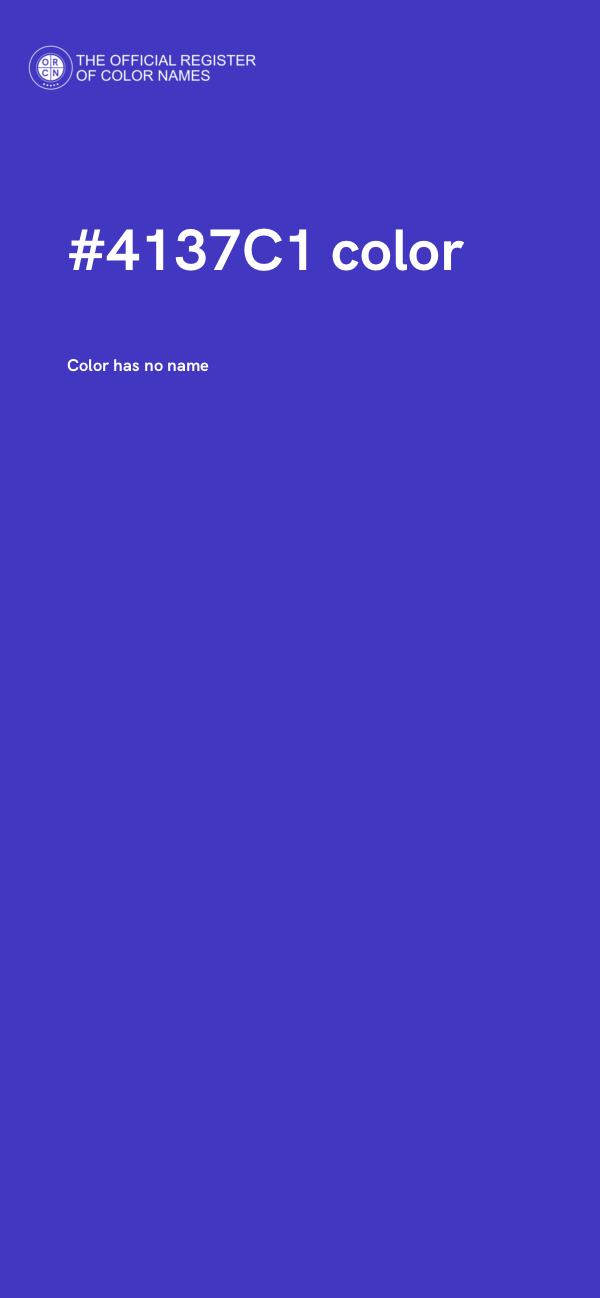 #4137C1 color image