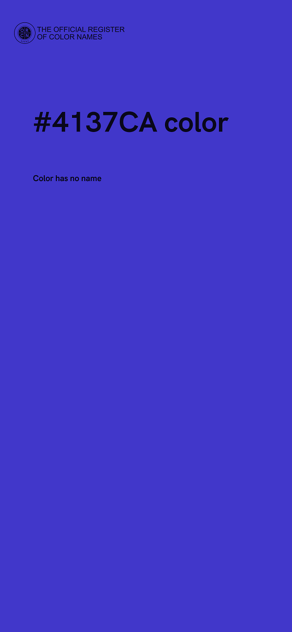 #4137CA color image