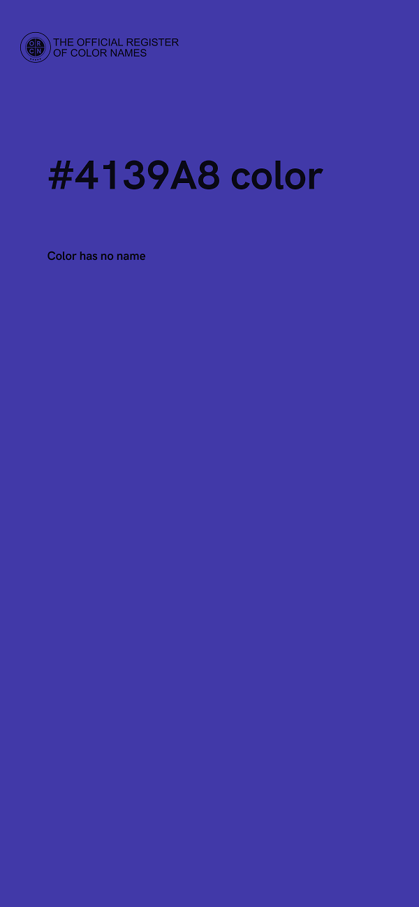 #4139A8 color image