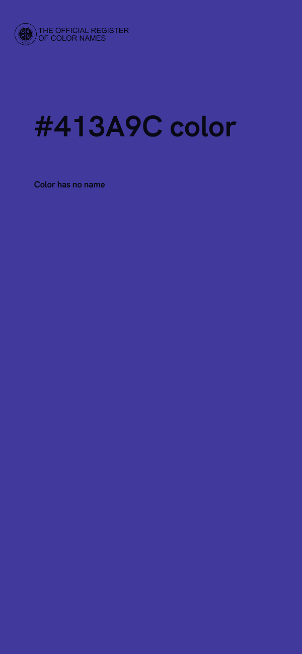 #413A9C color image